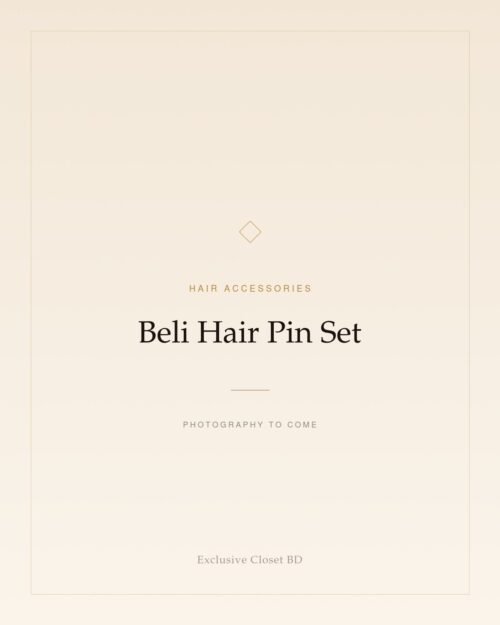Beli Hair Pin Set — placeholder, photography to come