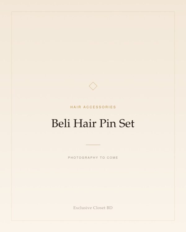 Beli Hair Pin Set — placeholder, photography to come
